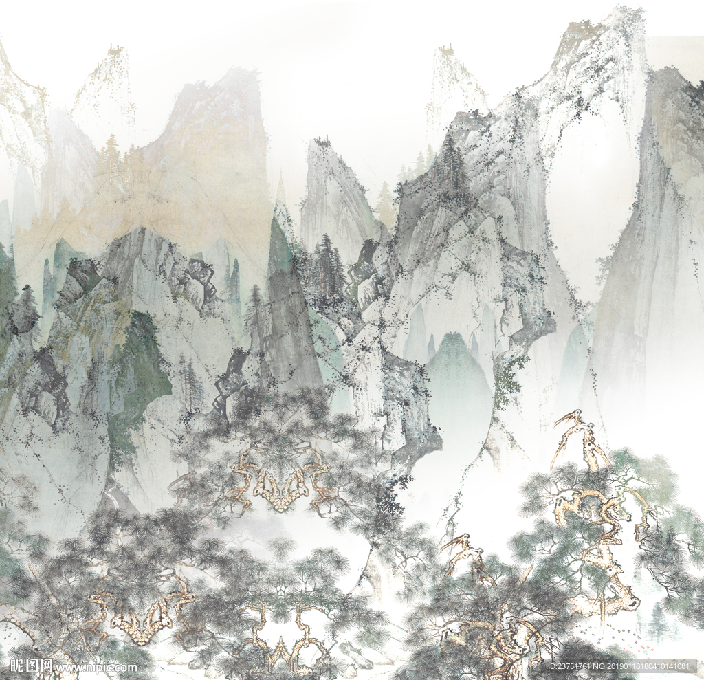水墨山水