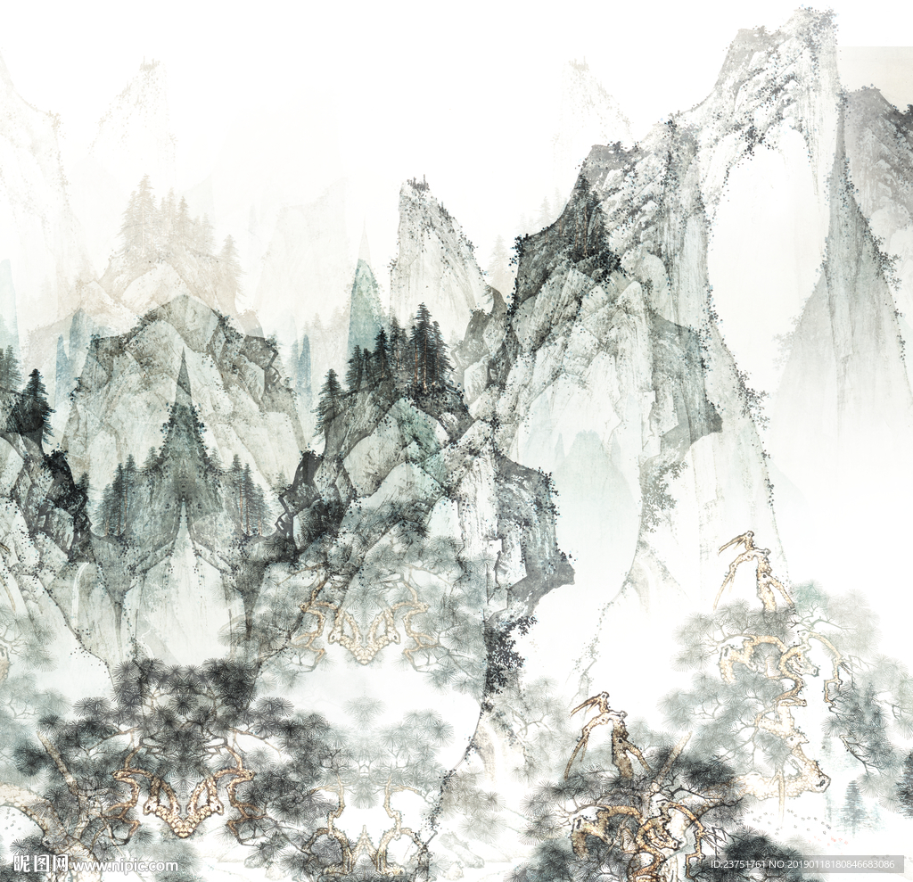 水墨山水