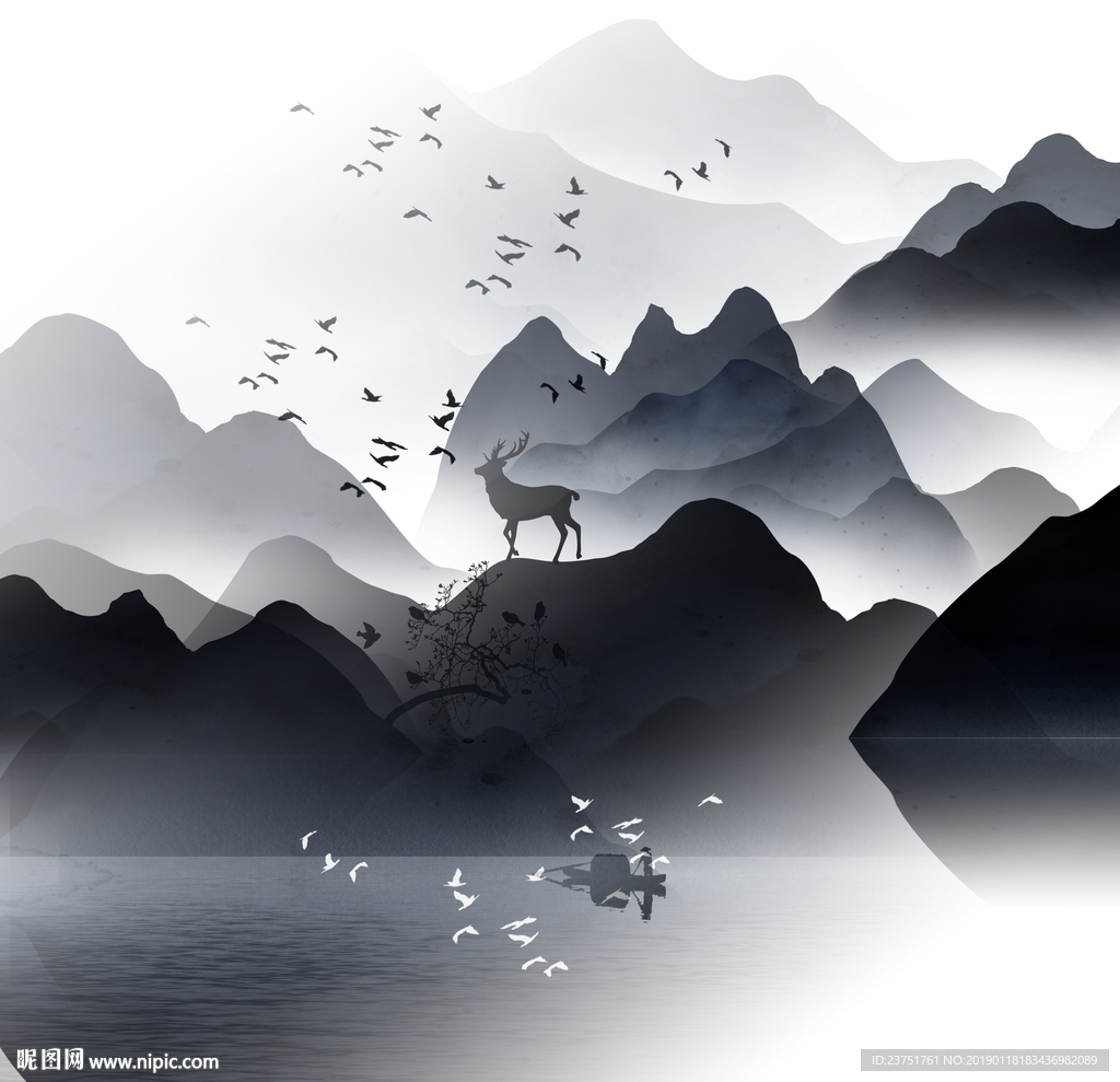 山水画
