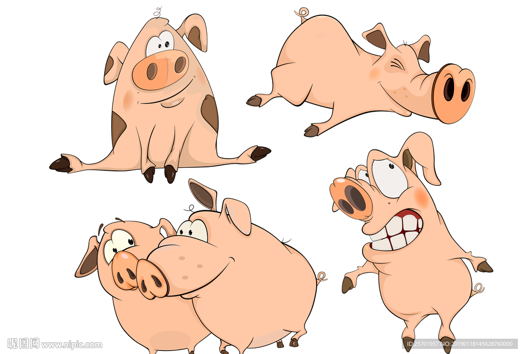 卡通猪