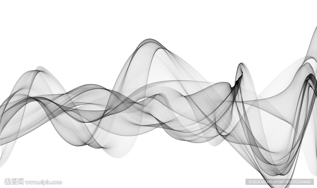 新中式水墨意境线条山水画