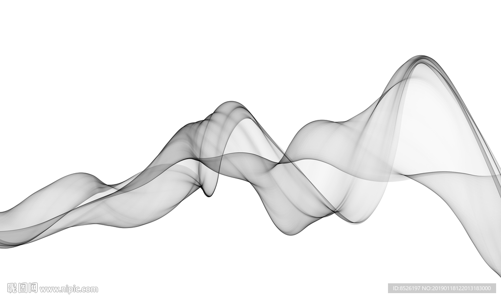 水墨意境线条山水画