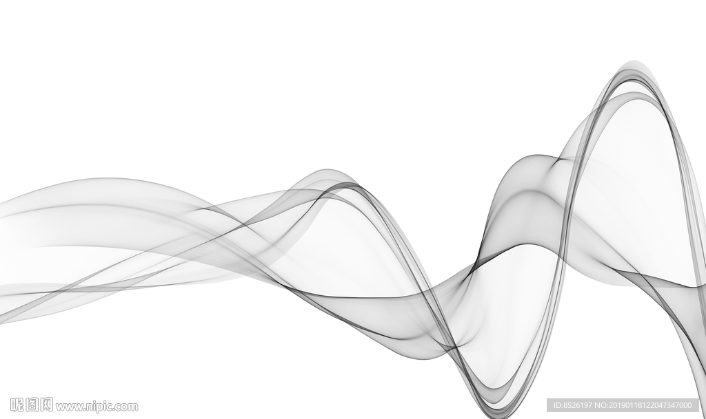 水墨意境线条装饰画