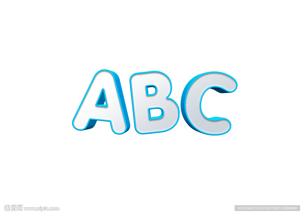 立体字样机