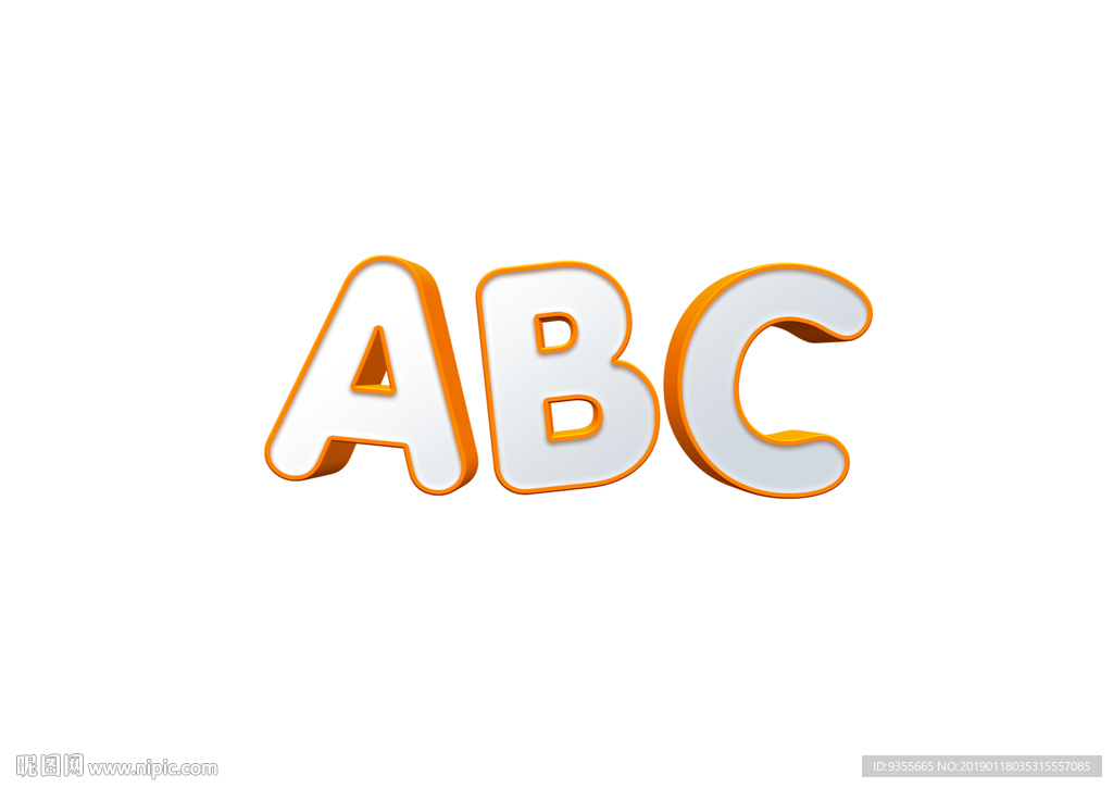 立体字样机