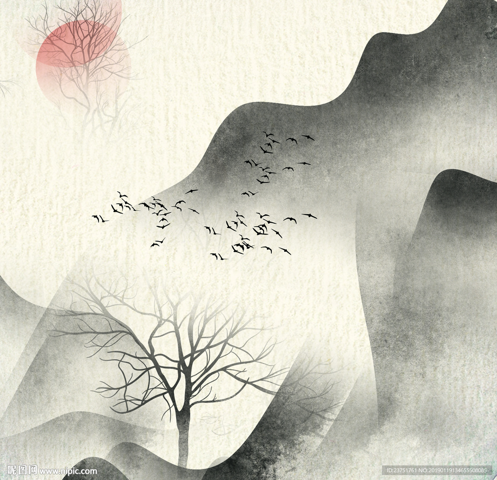 水墨画