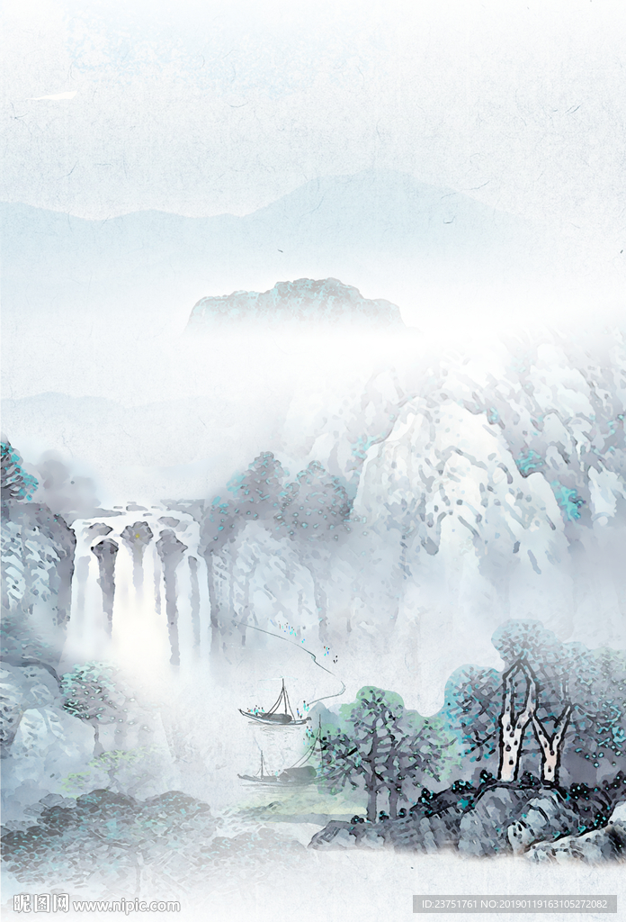 新中式山水