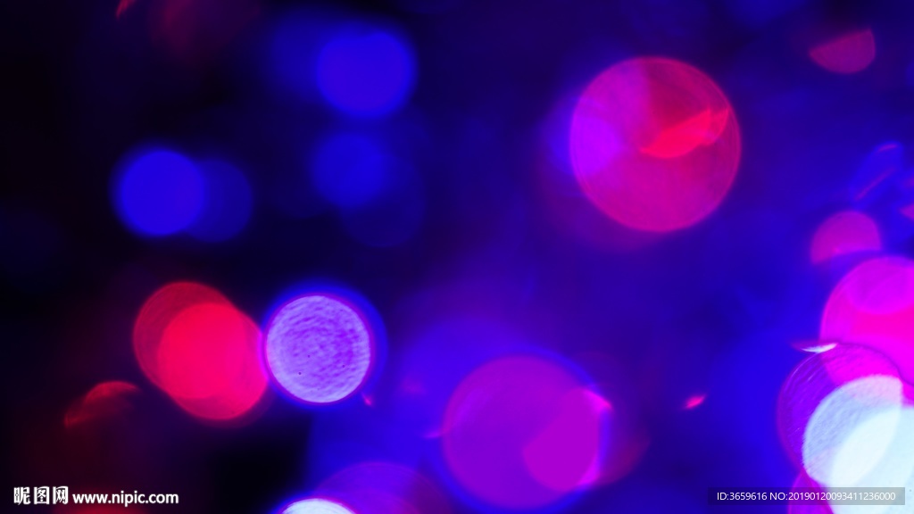 彩色光圈背景