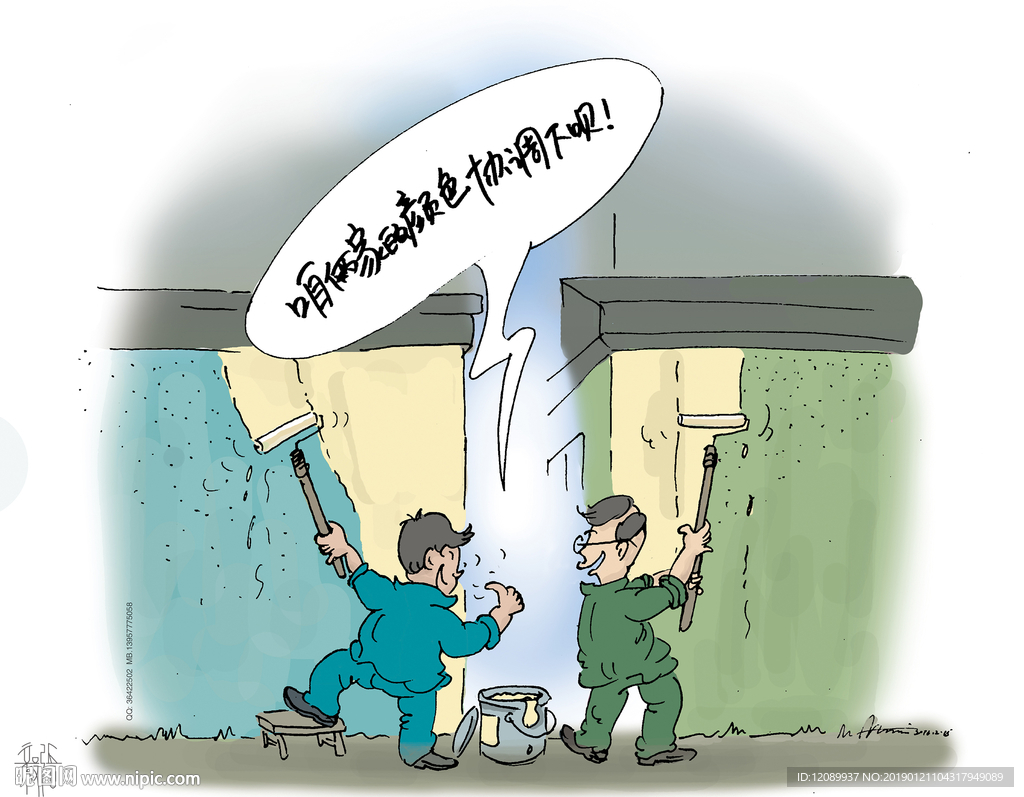 张毅漫画—公益漫画