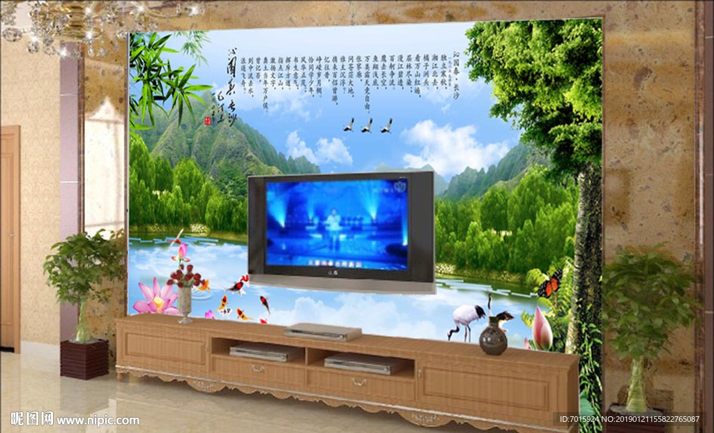 电视背景墙 背景墙 装修背景墙