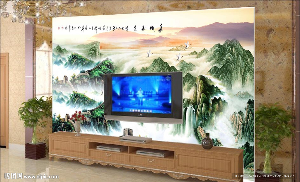 简约山水 禅意水墨山水