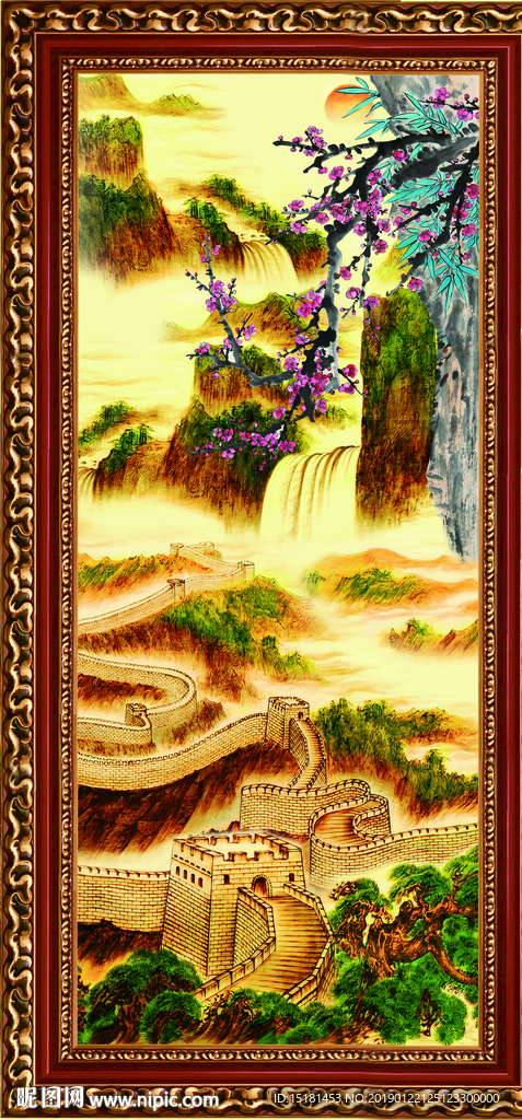 梅花国画