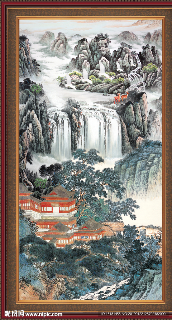 山水国画