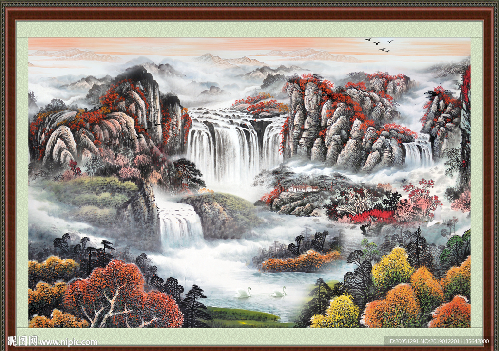 国画山水