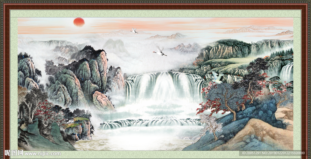 国画山水