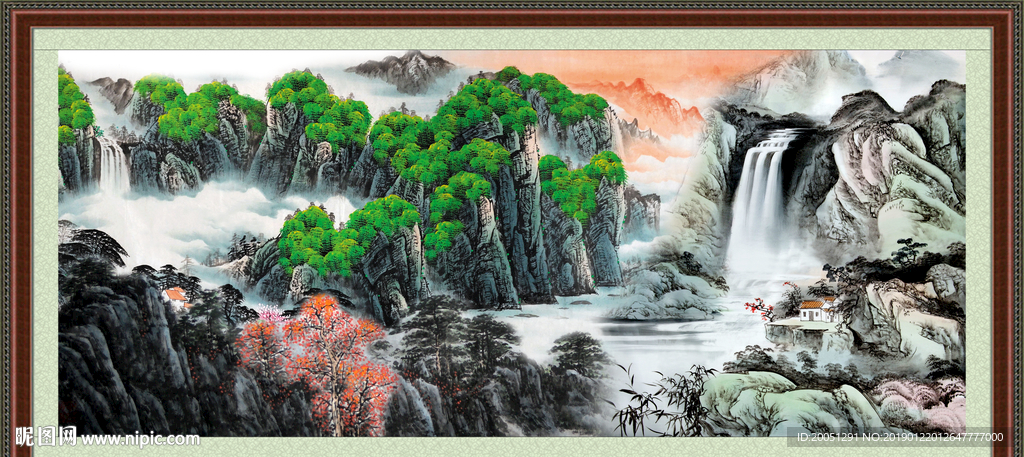国画山水