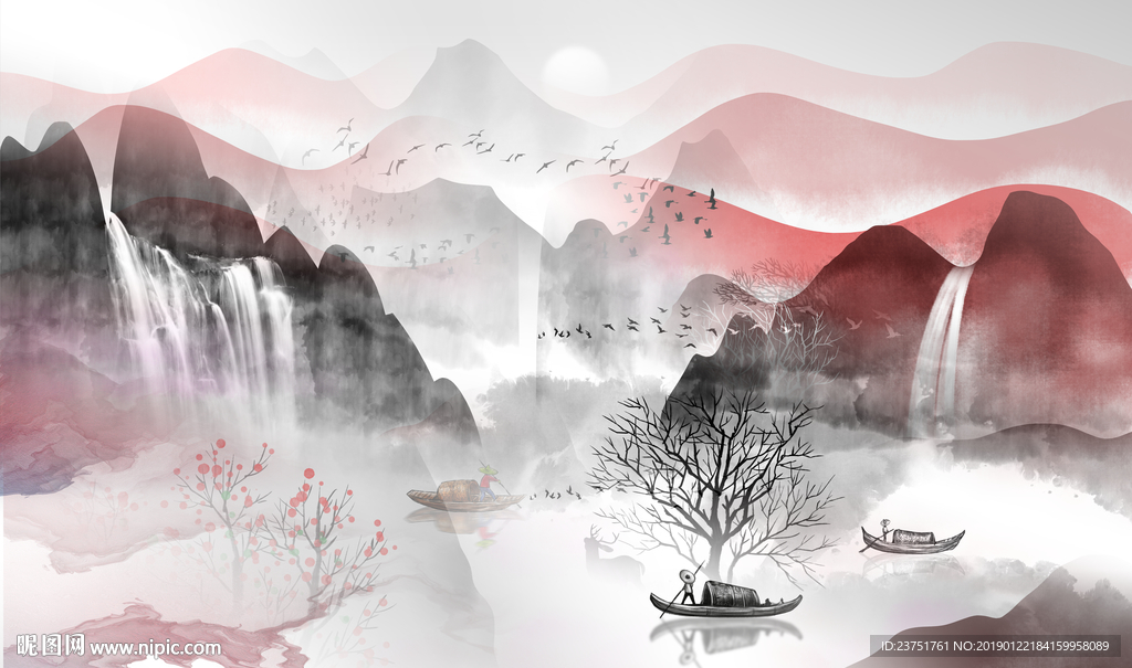 山水画