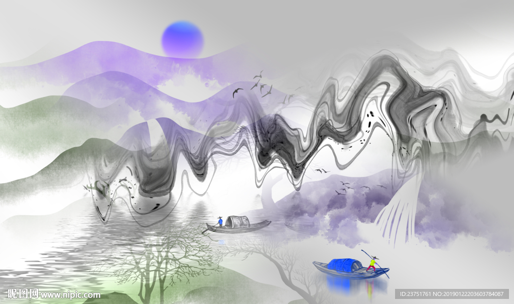 水墨山水