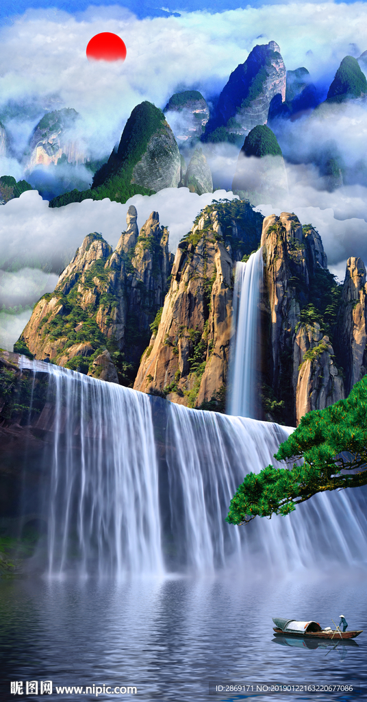 山水画