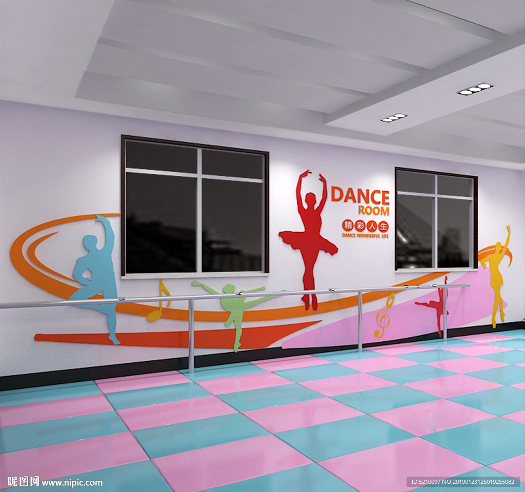 梦想家的舞蹈室|空间|商业空间设计|设计源源 - 原创作品 - 站酷 (ZCOOL)