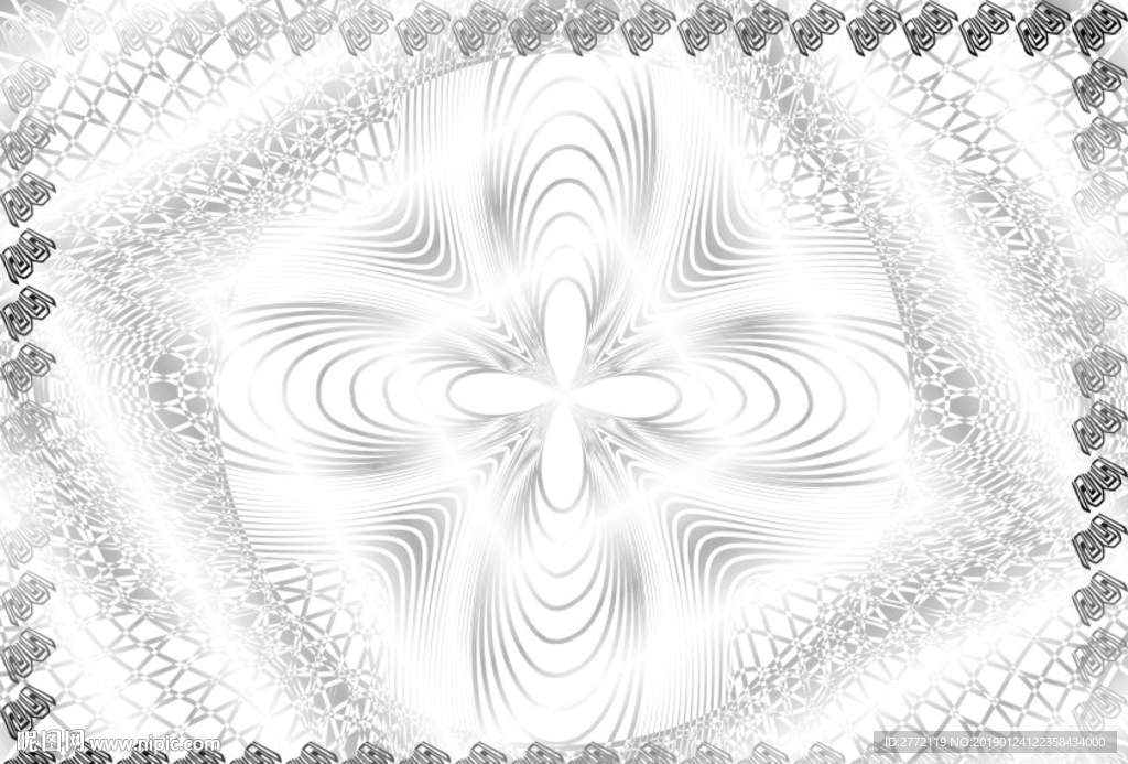 白银装 特约证书纹