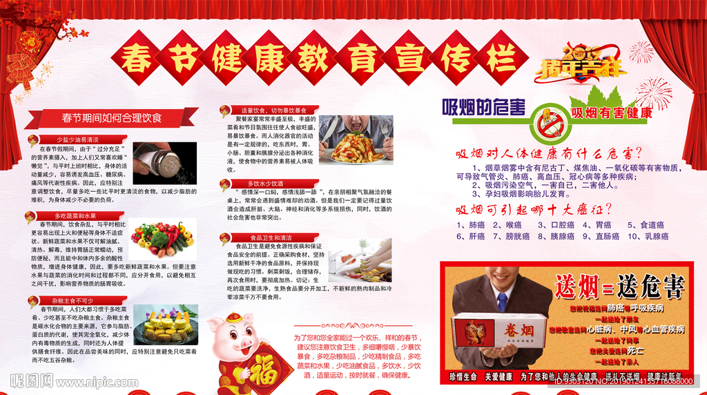 春节宣传栏