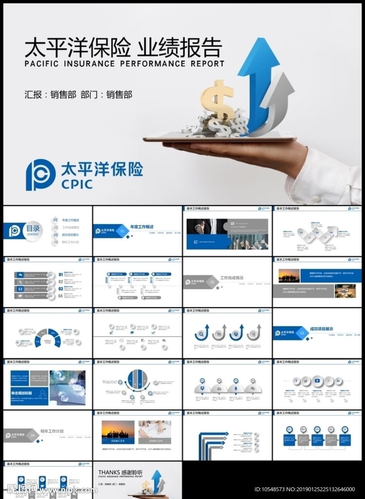 太平洋保险保险行业汇报PPT
