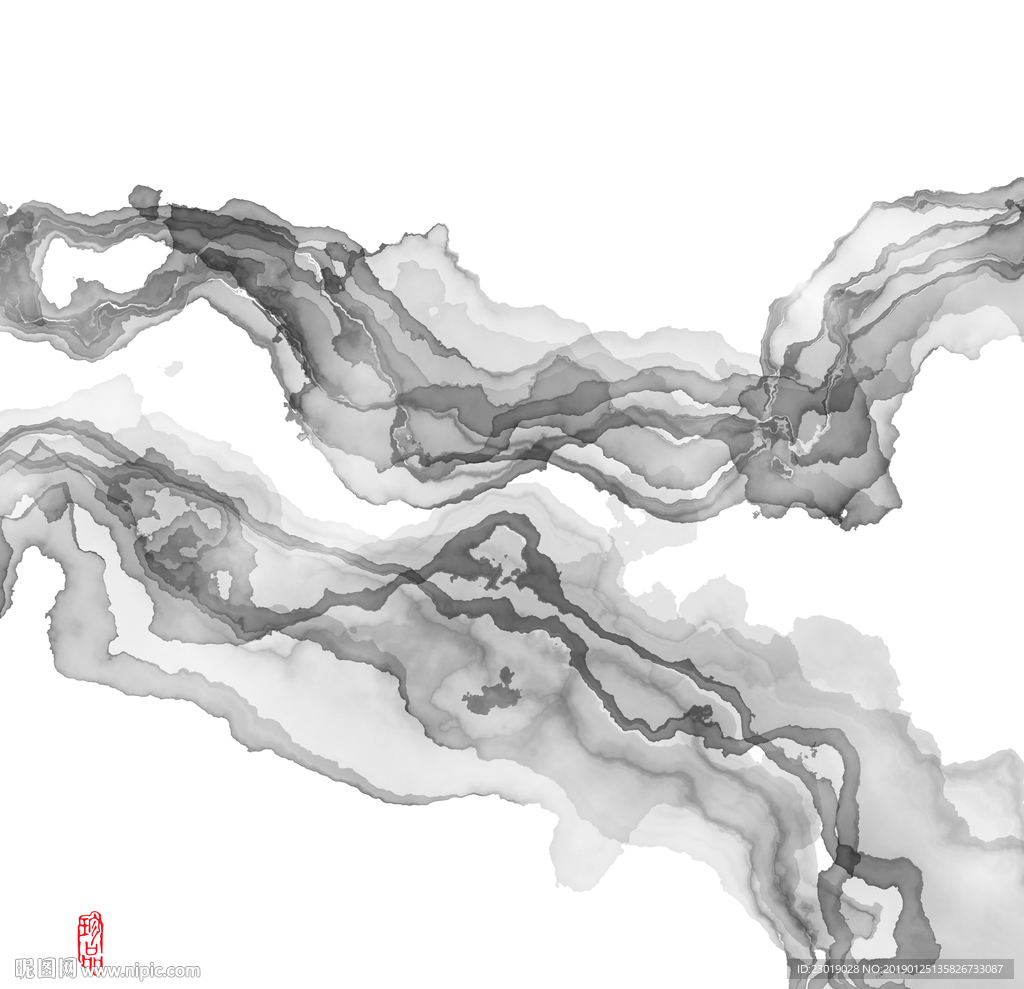 水墨画软膜天花