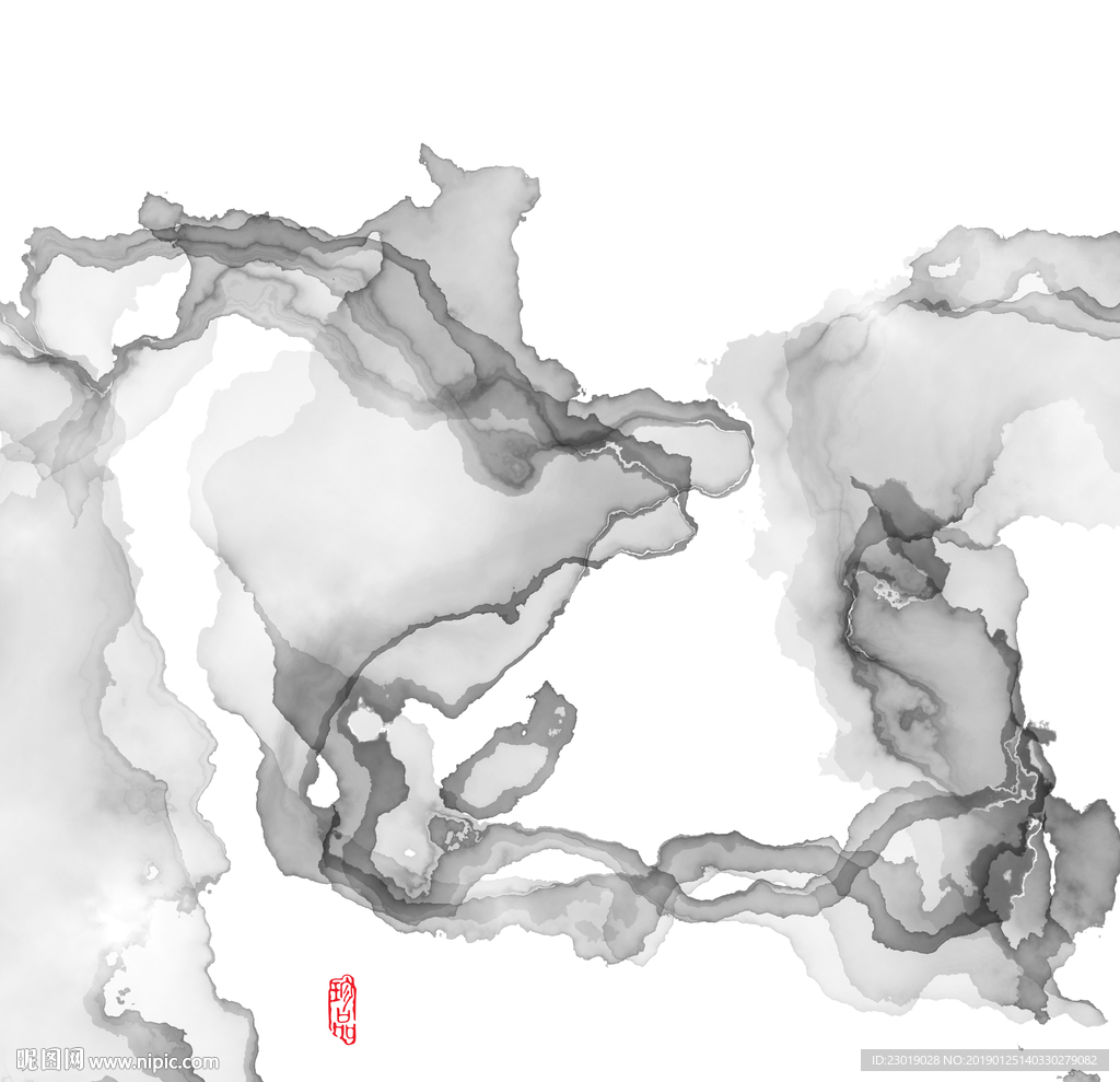 水墨画软膜天花