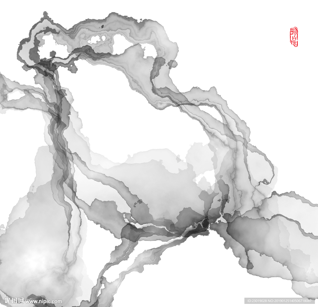 水墨画软膜天花