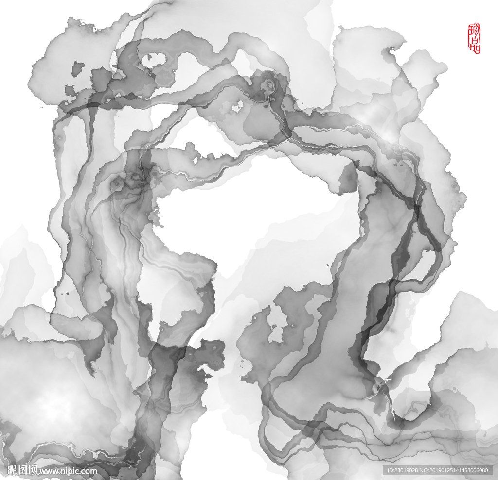 抽象水墨