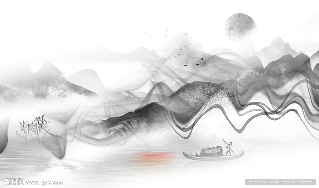 水墨画