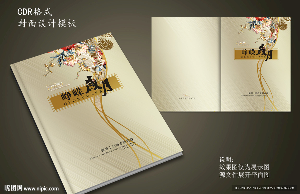 古典画册封面 欧式封面设计 欧