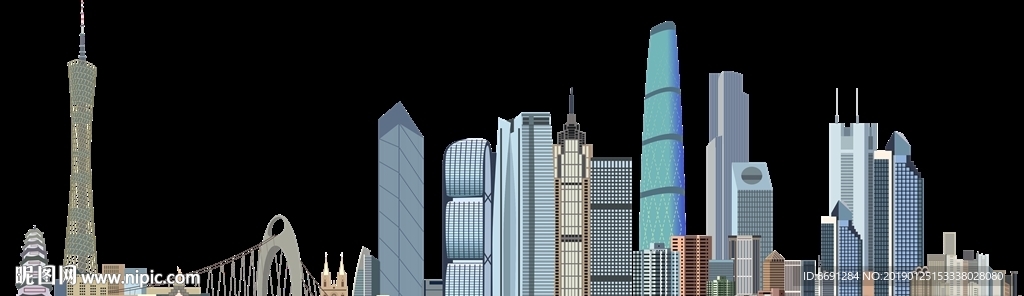 广州剪影