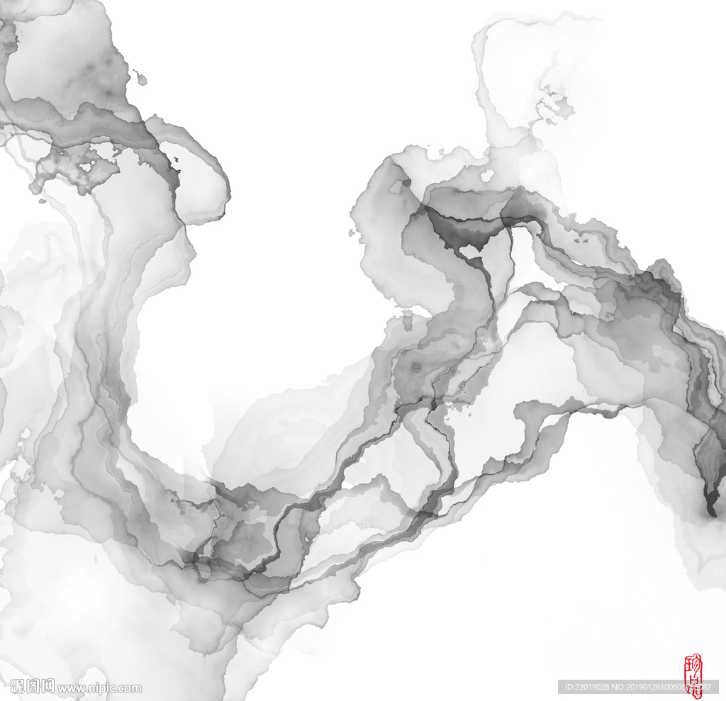 中国风水墨画