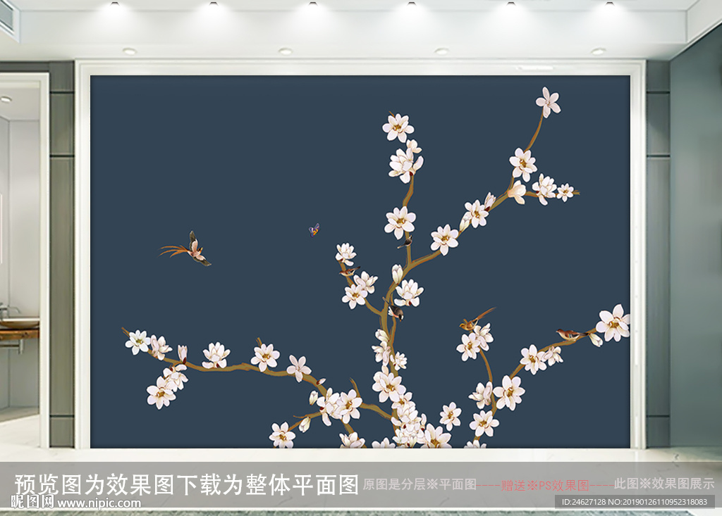 花鸟背景