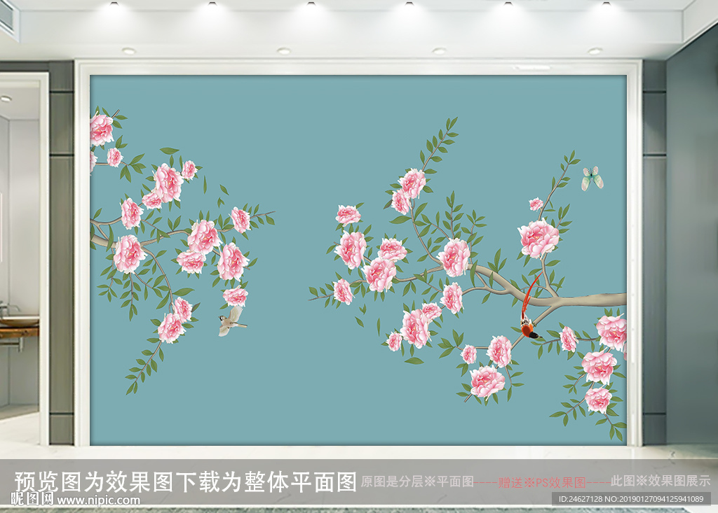 中式花鸟