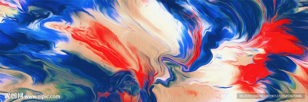 现代大型高清抽象装饰画