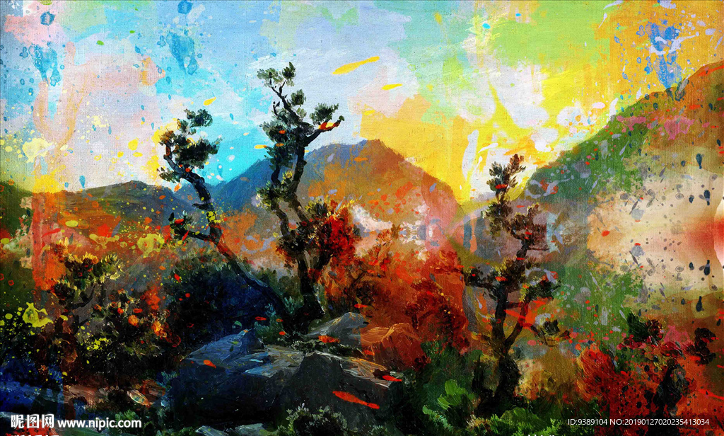 风景油画