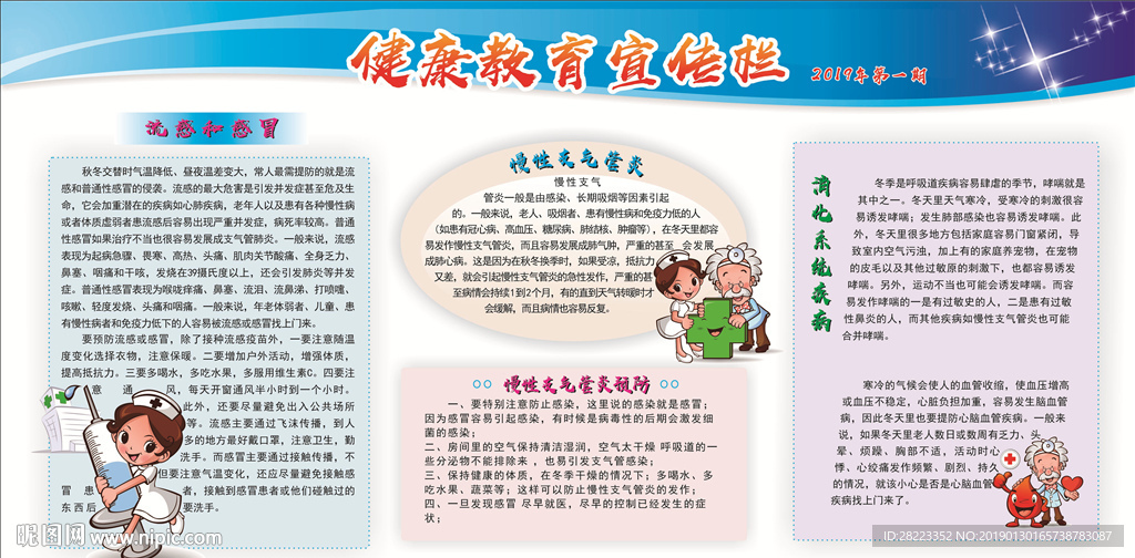 健康教育宣传栏