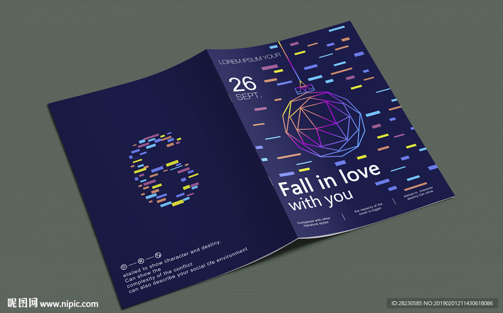 创意彩色艺术封面