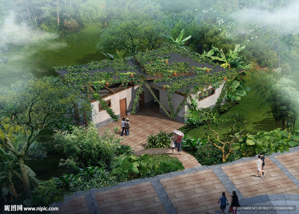 农家乐 公园生态厕所设计