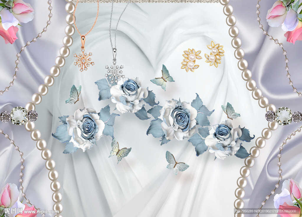 现代简约时尚浮雕背景墙