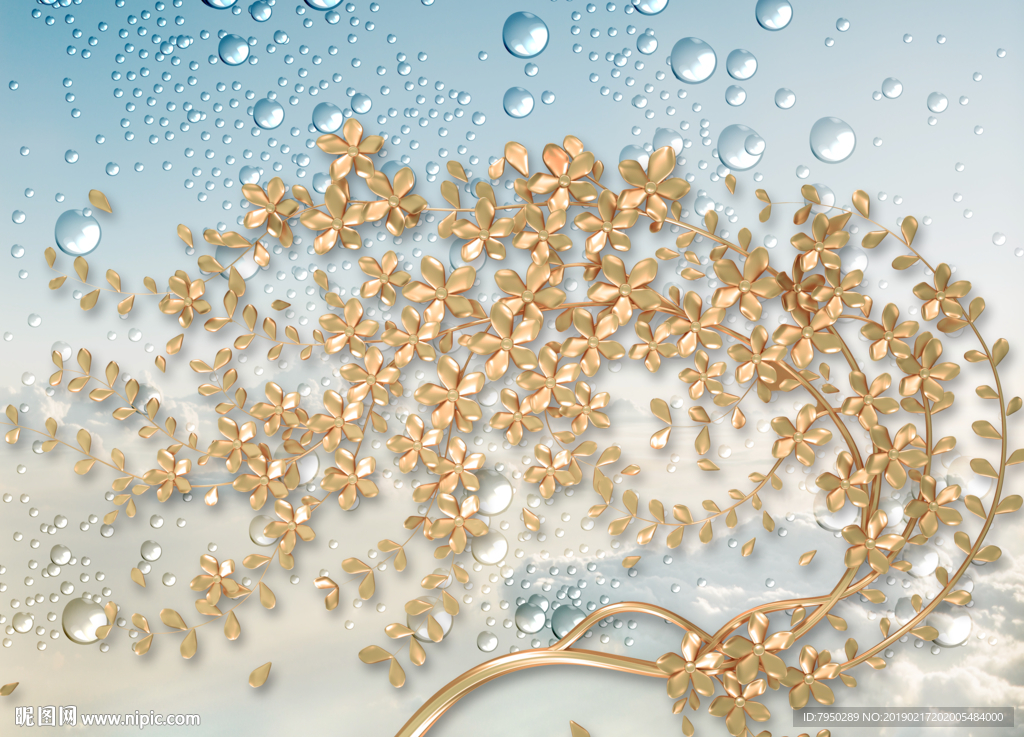 现代简约时尚浮雕背景墙