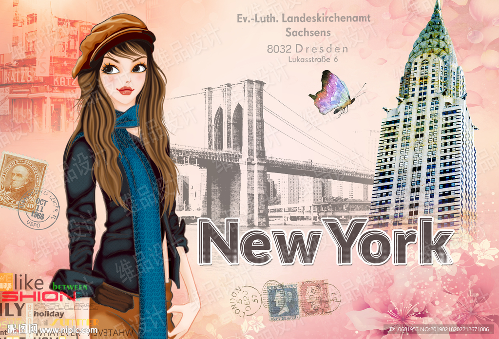 欧美风格装饰画