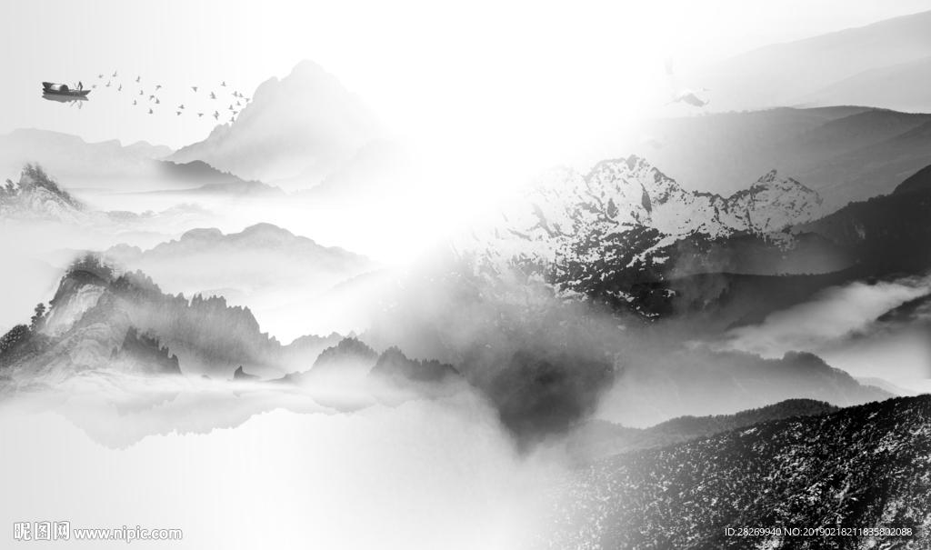 水墨画