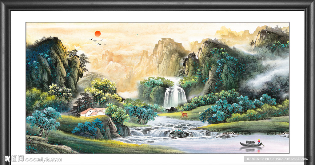 山水画