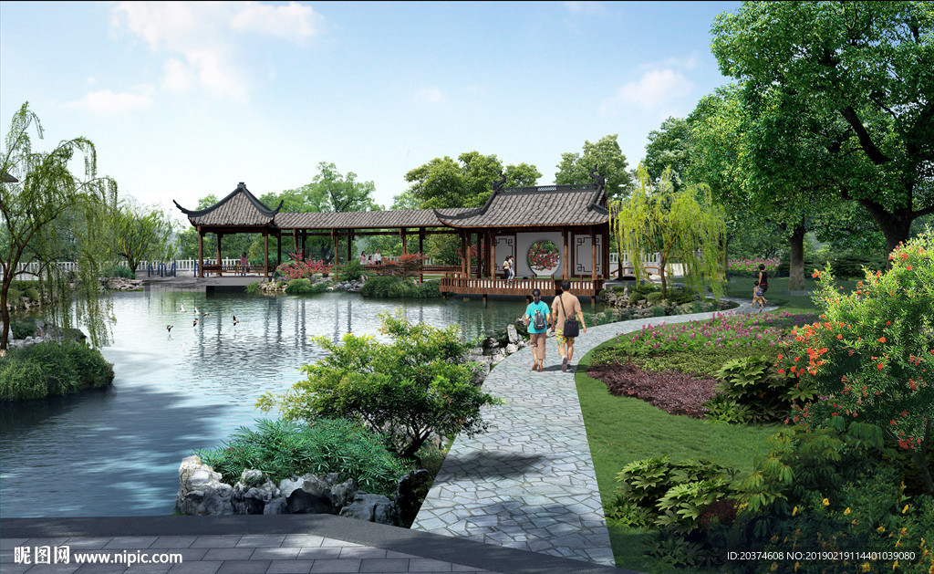 农村绿化节点 景观节点 景观