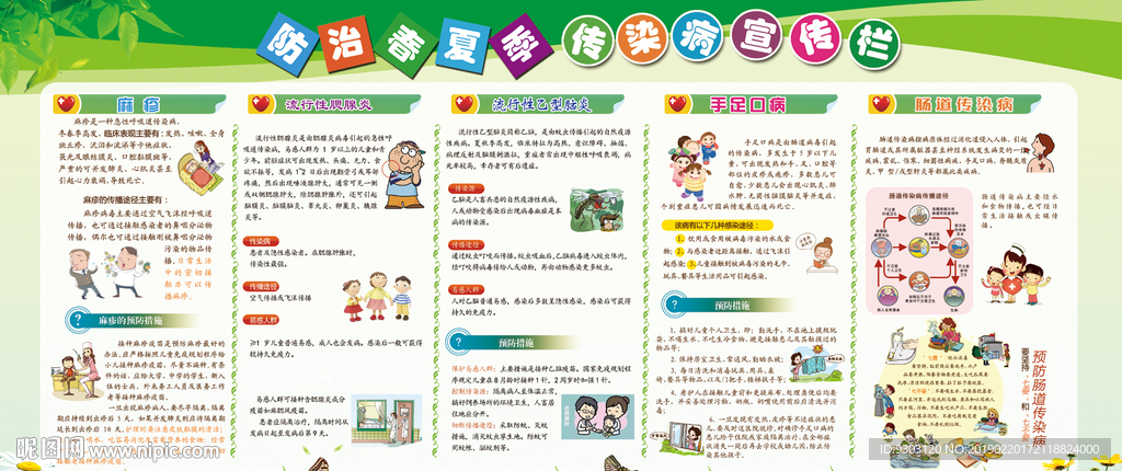 春季常见传染病