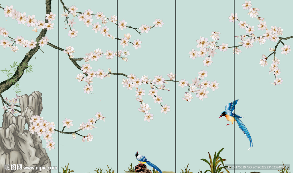 鸟语花香